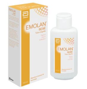 EMOLAN BEBE TALCO LIQUIDO x140 - Farmacia UNIDERMA Perú